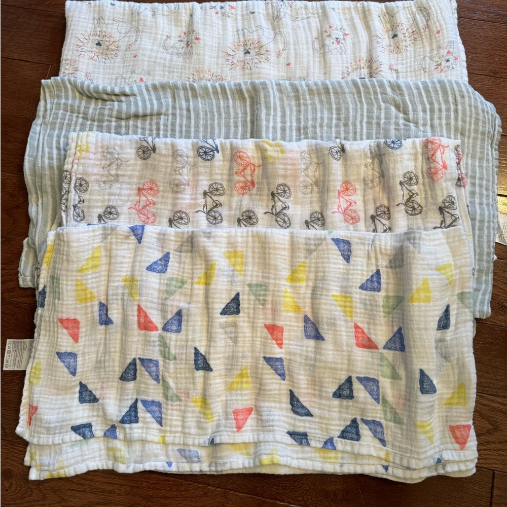 Aden + Anais muslin swaddle